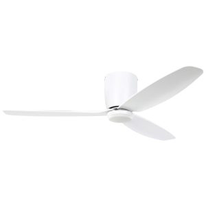 Seacliff 52" Dimmable 12W LED DC Ceiling Fan Matt White / Tri-Colour - 20523701