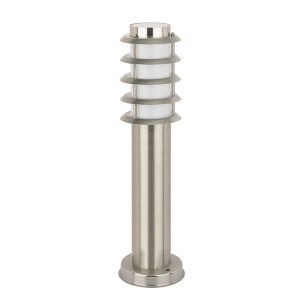 Borda Louvred 450mm Bollard Stainless Steel - BORDA4