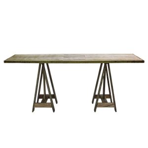 Timber Trestle Table Natural - D133