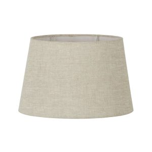 Linen Oval Shade XXL 20" Light Natural - ELSZOVAL20LLEU