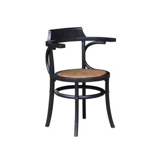 Ohio Oak Dining Chair Black - FUR1196BL