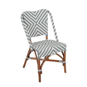 Normandy Rattan Dining Chair Grey - FUR709GRY