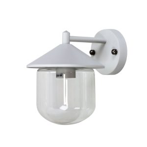 Monza 1 Light Wall Light White - OL7240WH