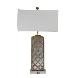 Granada1 Light Table Lamp Brown / Ivory - OL98888