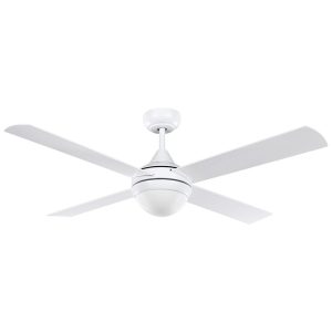 Stradbroke 48" E27 DC Ceiling Fan Matt White - 20490901