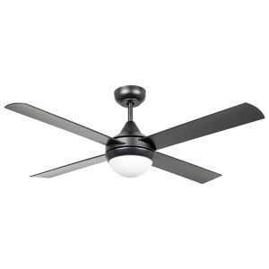 Stradbroke 48" E27 DC Ceiling Fan Matt Black - 20490902