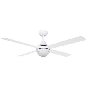 Stradbroke 52" E27 DC Ceiling Fan Matt White - 20491201