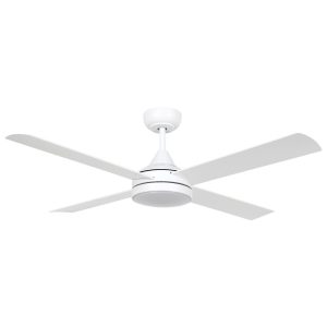 Stradbroke 48" Dimmable 20W LED DC Ceiling Fan Matt White / Tri-Colour - 20491601