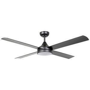 Stradbroke 52" Dimmable 20W LED DC Ceiling Fan Matt Black / Tri-Colour - 20491702