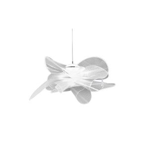 Angela 7W LED Medium Pendant White - 9142P/M