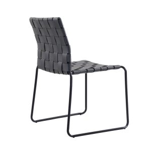 Siemon Dining Chair Black - FUR152BL