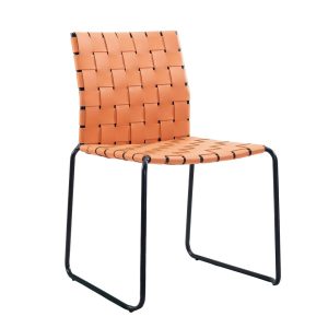 Siemon Dining Chair Tan - FUR152TAN