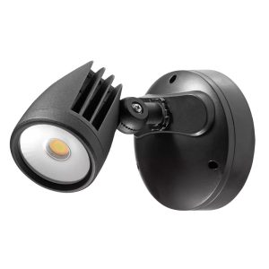 Fortress Pro 18W LED Single Exterior Security Light Matt Black / Tri-Colour - MLXFP3451M