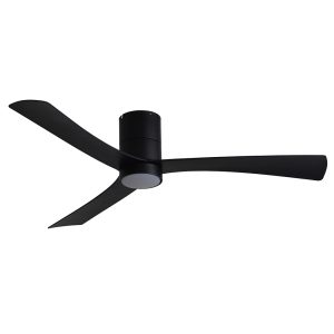 Metro 52" DC ABS Blade Ceiling Fan With Remote Control & 15W LED Light Matt Black / Tri Colour - MMDC1333MMR