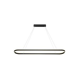 Sudor 90W LED Up/Down Pendant Light Black / Warm White