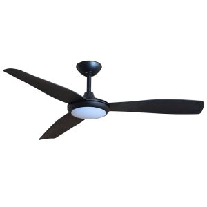 Viper 52" DC ABS Blade Ceiling Fan With Remote Control & 15W LED Light Matt Black  / Tri Colour - MVDC1333MMR