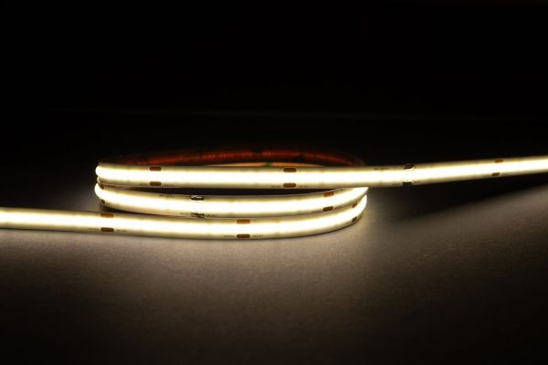 COB 10W 24V DC 1 Meter Dimmable Dotless LED Strip Light / Cool White