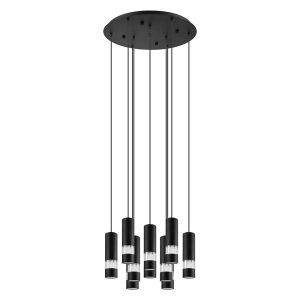 Bernabeta 10 Light 50W LED Pendant Black / Neutral White - 205311