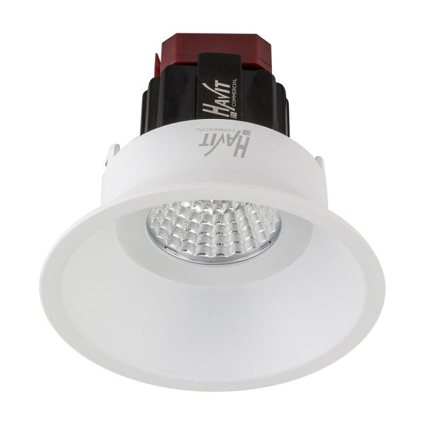 Lyra Deep Fixed 6W Recessed Triac Dimmable LED Downlight White / Quinto - HCP-81320406