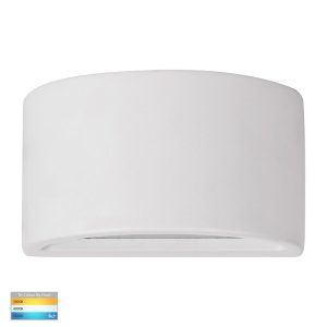 Mood 6W 12V DC Surface Mounted LED Step Light White / Tri-Colour - HV3282T-WHT