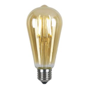 Deco Pilot 4W E27 Filament LED Globe Amber / Warm White - GL F.PILT.4-AM83