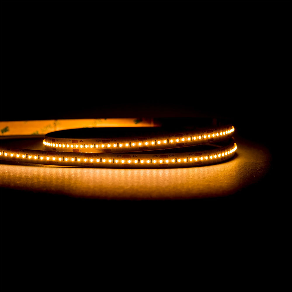 Deron 14.4W 24V DC 240LED IP20 Long Run Dimmable LED Strip Light Warm White - HCP-3325143