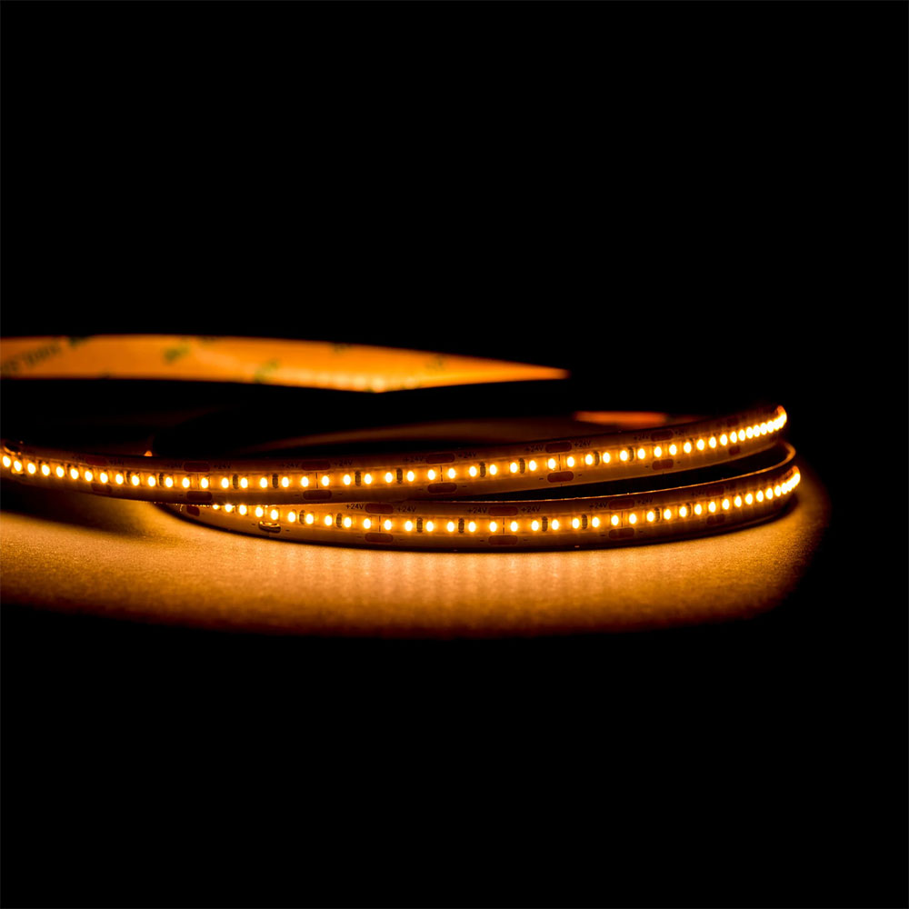 Deron 4.8W 24V DC 240LED IP20 Long Run Dimmable LED Strip Light Warm White - HCP-3325482