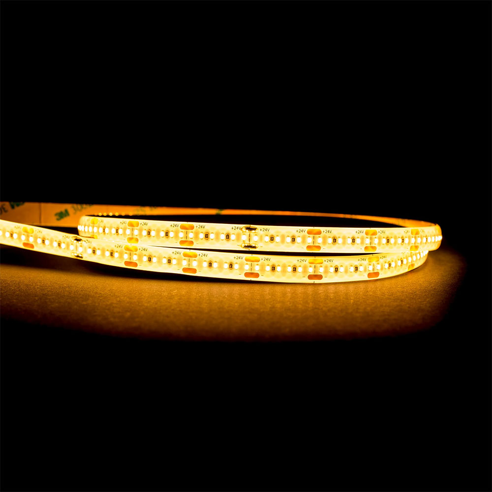 Deron 14.4W 24V DC 240LED IP54 Long Run Dimmable LED Strip Light Warm White - HCP-3355142