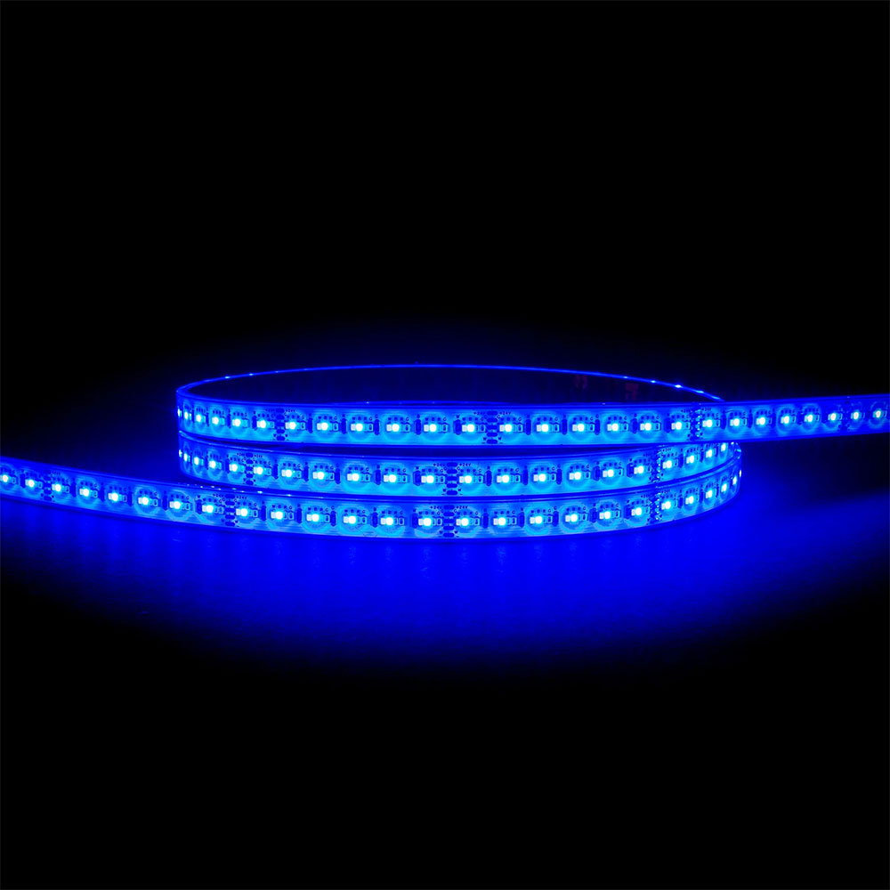 Deron 16W 24V DC 384LED IP67 Dimmable LED Strip Light RGB + 5000K - HCP-3466150