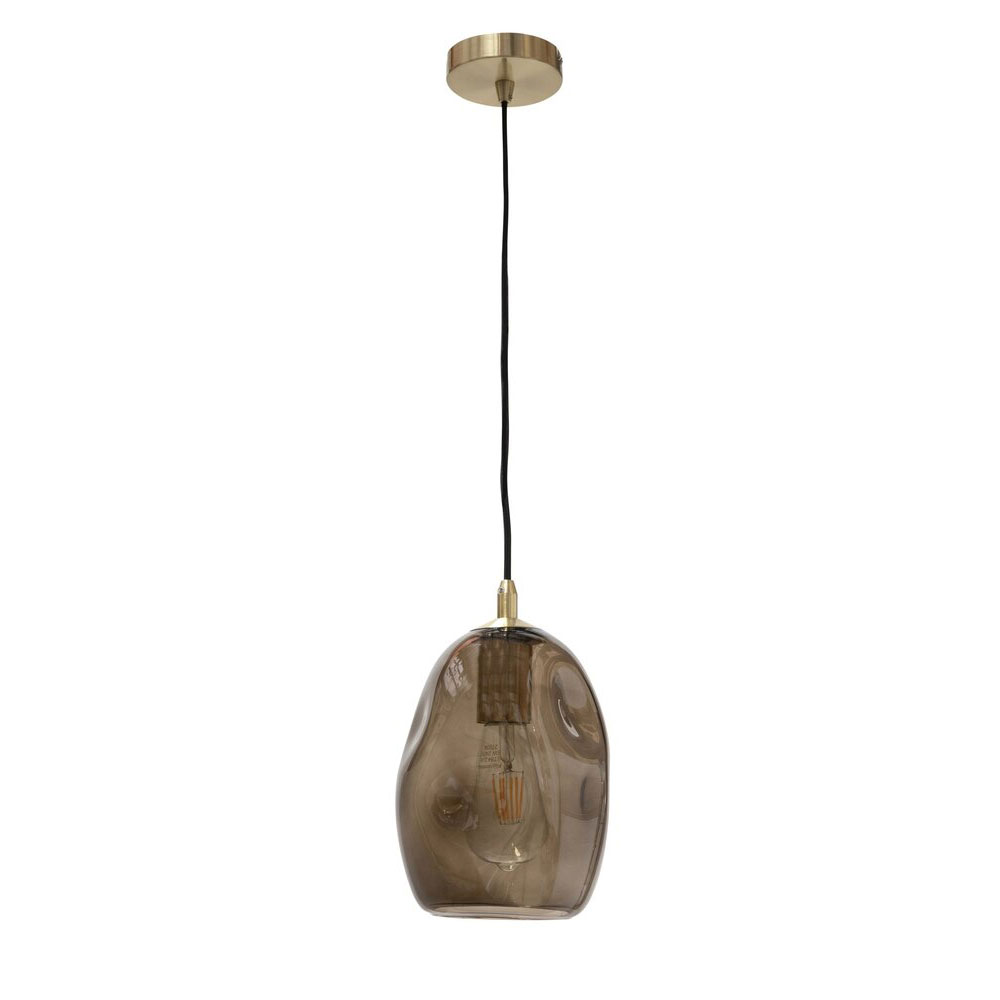 Eva 1 Light Pendant Small Coffee - EVA-Sm-Coffee