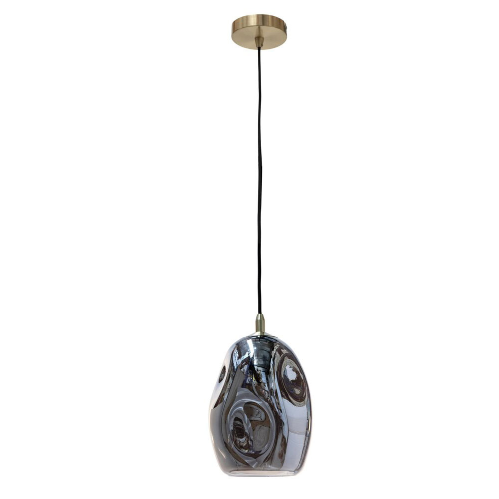 Eva 1 Light Pendant Small Mirror - EVA-Sm-Mirror