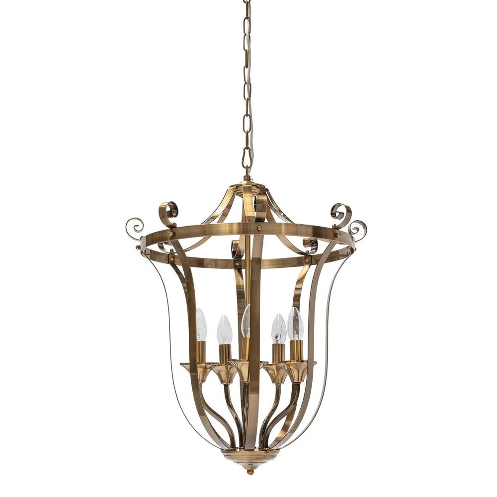 Balmore 5 Light Pendant Bronze - BALMORE-5-BRZ