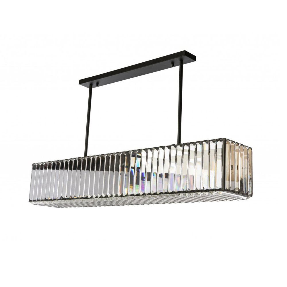 Ros 7 Light Pendant Black - ROS-120 BLK