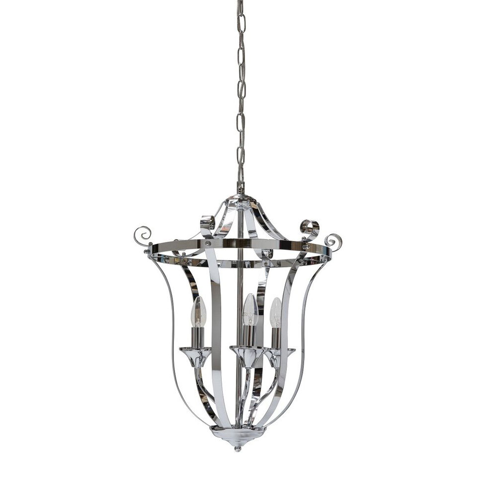 Balmore 3 Light Pendant Chrome - BALMORE-3 CH