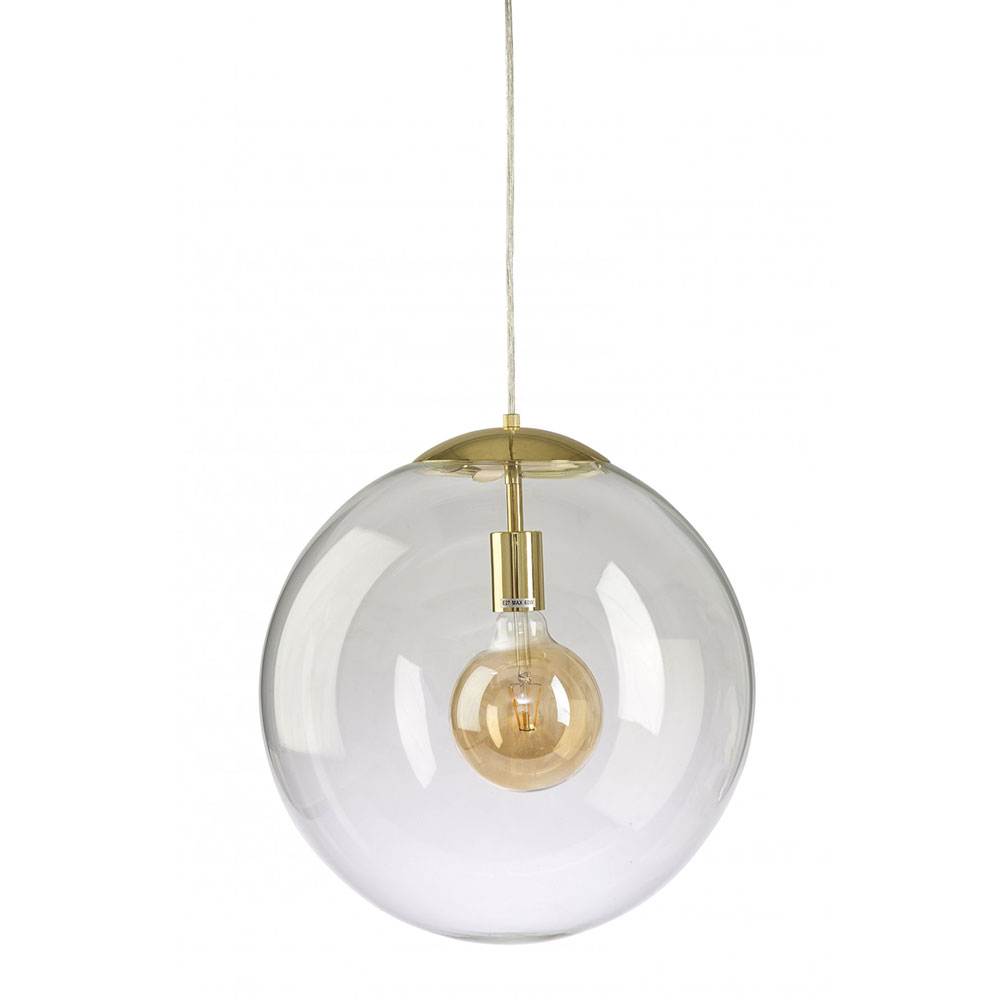 Catino 1 Light Pendant Small Gold - CATINO-25 GLD