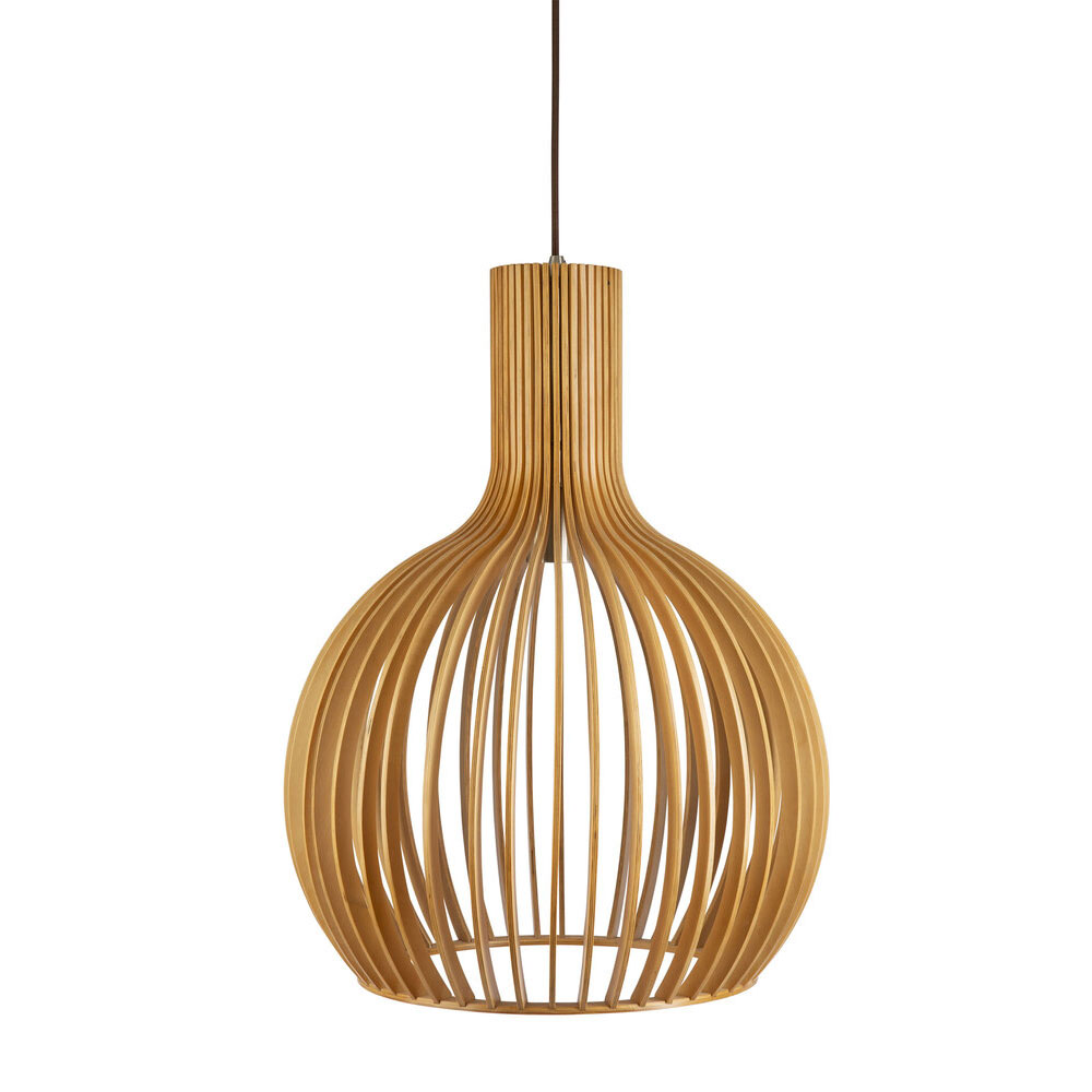 Guarin 1 Light Pendant Medium Wood - GUARIN-40-Wood