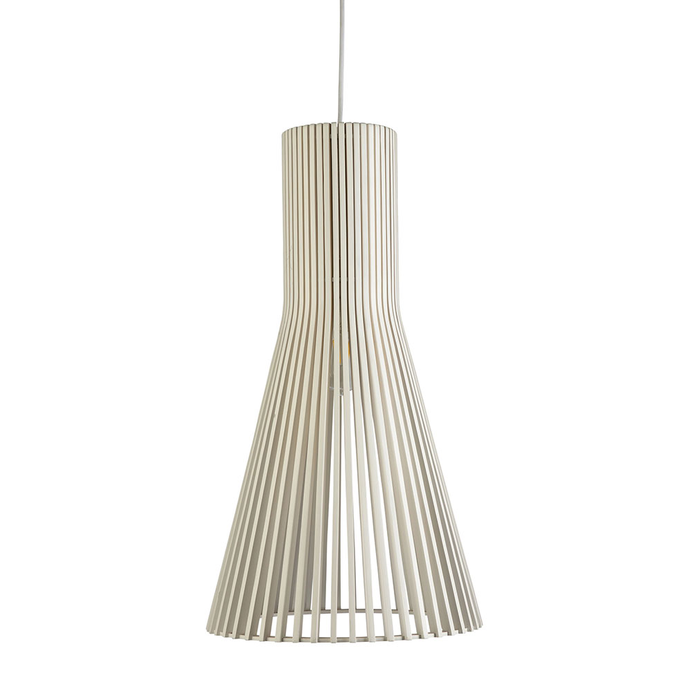 Lucca 1 Light Pendant Small White - LUCCA-25 WHT