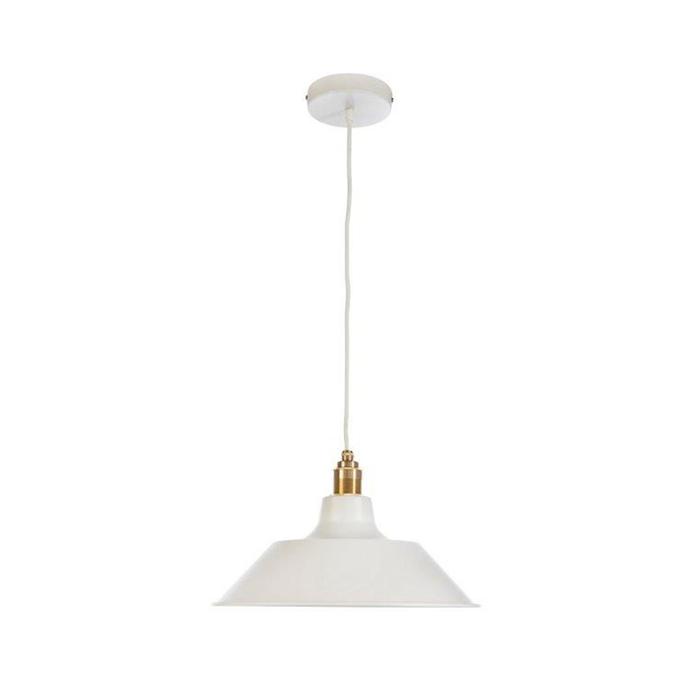 Oant 1 Light Pendant White - OANT-1L WHT