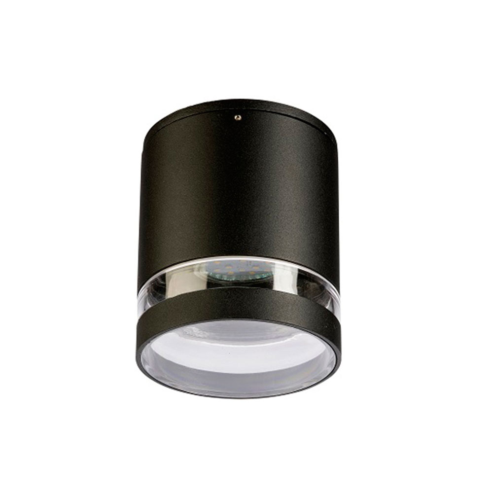 Bardo GU10 240V Surface Mounted Downlight Black - BARDO BLK