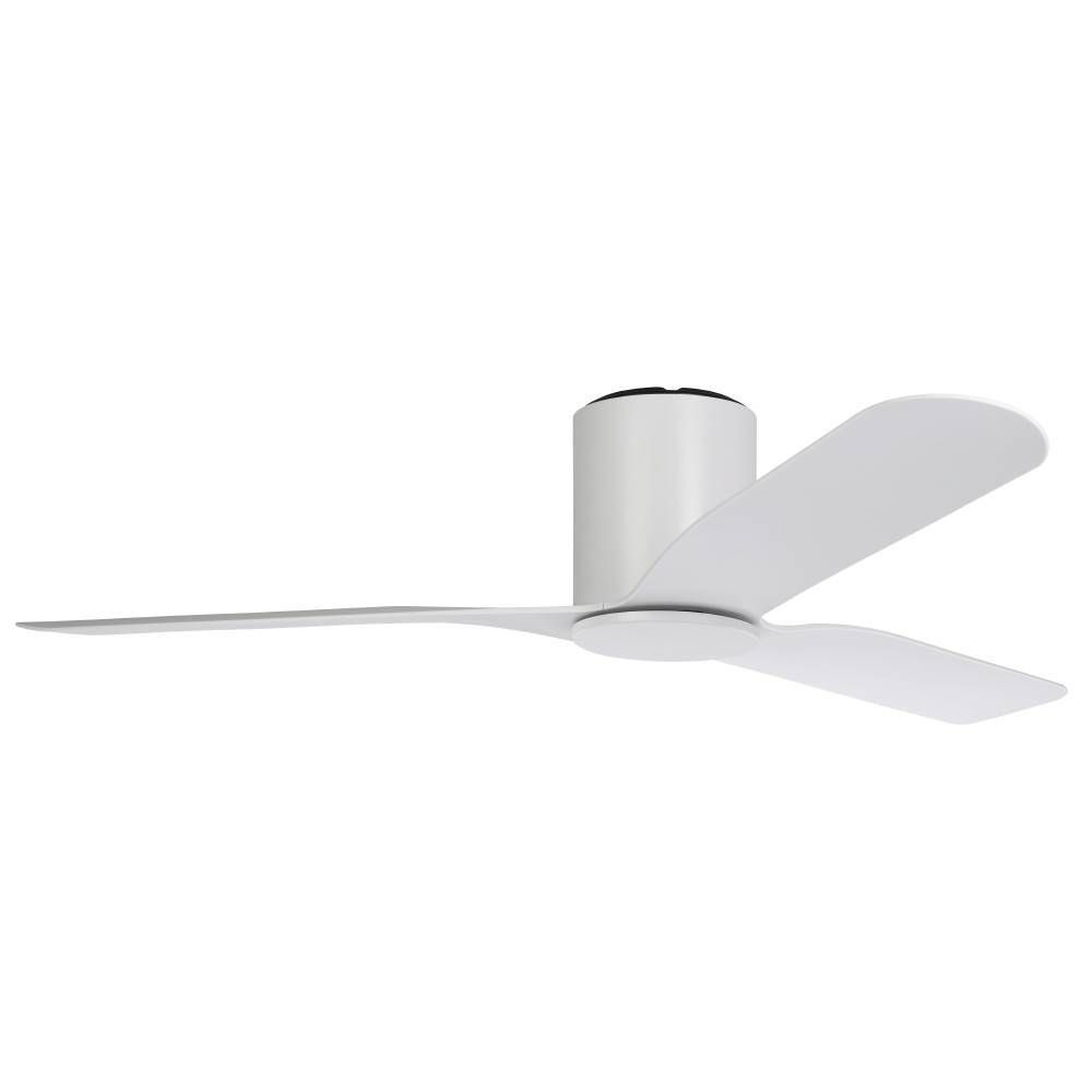 Iluka 52" DC Flush Ceiling Hugger Fan Matt White - 20538201