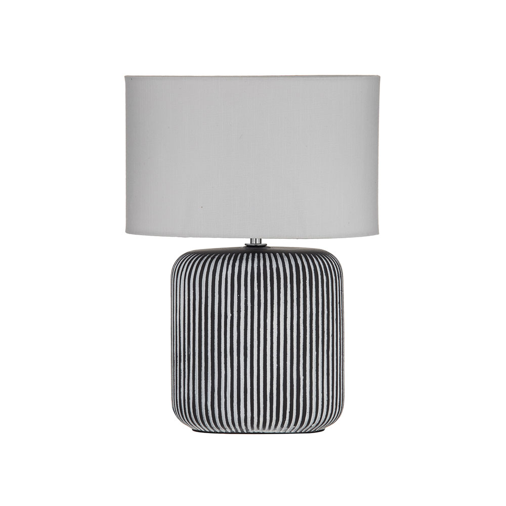 Claro Table Lamp Black / White  - CWTLAM002BK