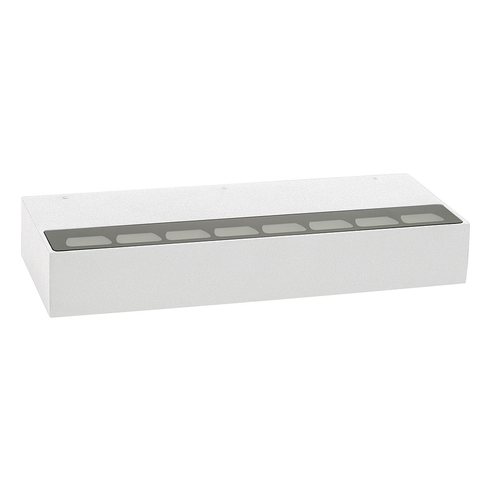 Valore 30W 240V LED Triac Dimmable Aluminium Wall Washer Matt White / Tri-Colour - HCP-2333002