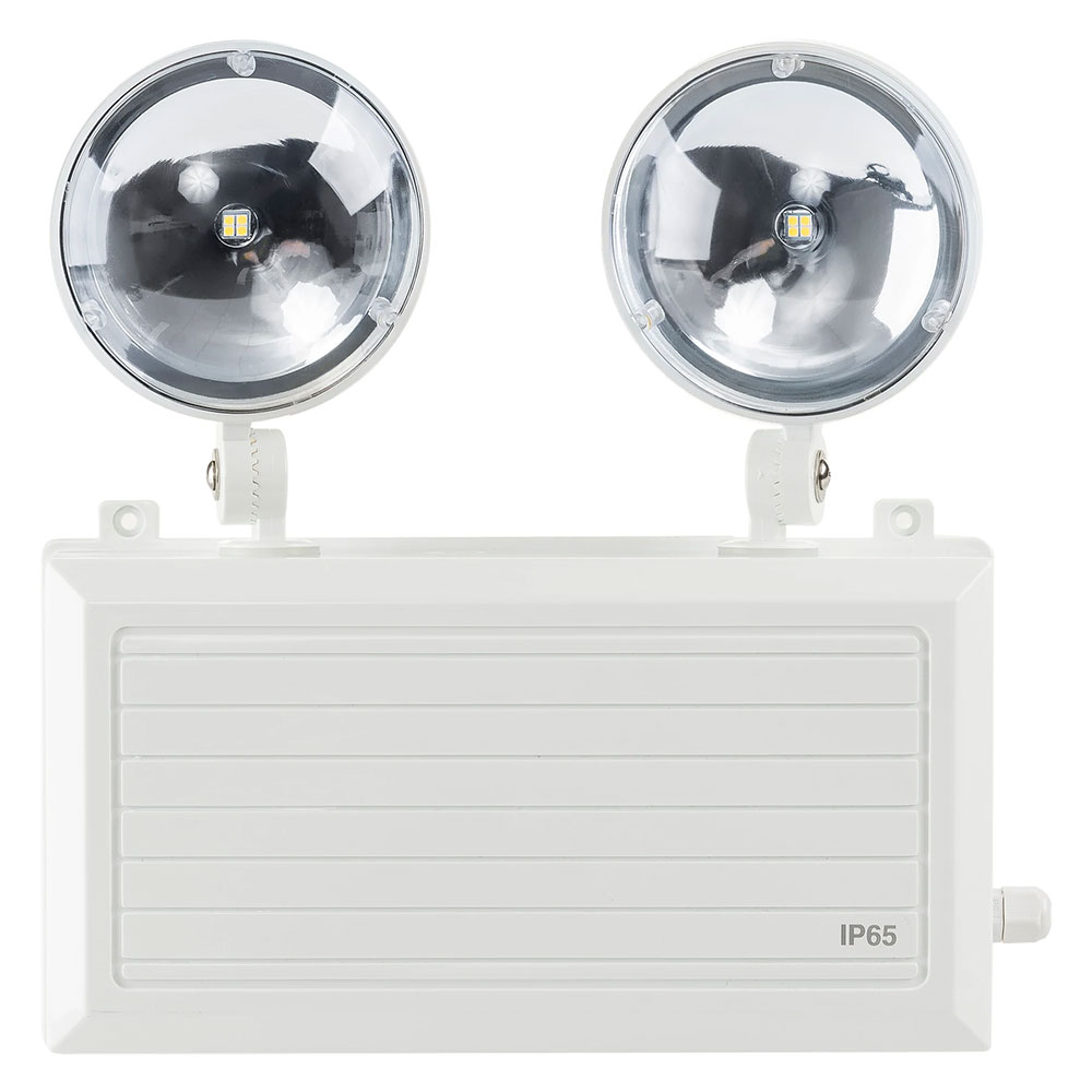 Twin Spot 2 x 3W Emergency Light - HCP-91306