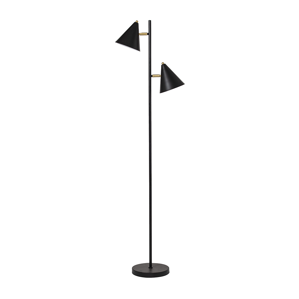 Kennedy Floor Lamp Black - LXFLAM144