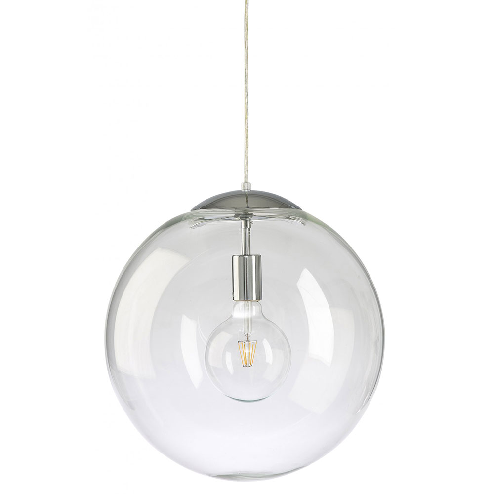 Nocati 1 Light Pendant Small Chrome - NOCATI-25