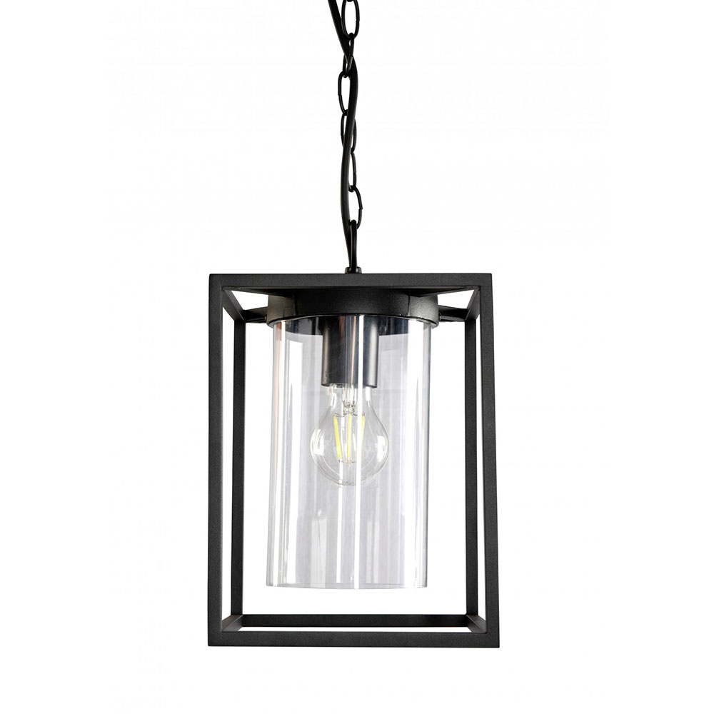 Thomas 1 Light Pendant Black - THOMAS-1L Pdt