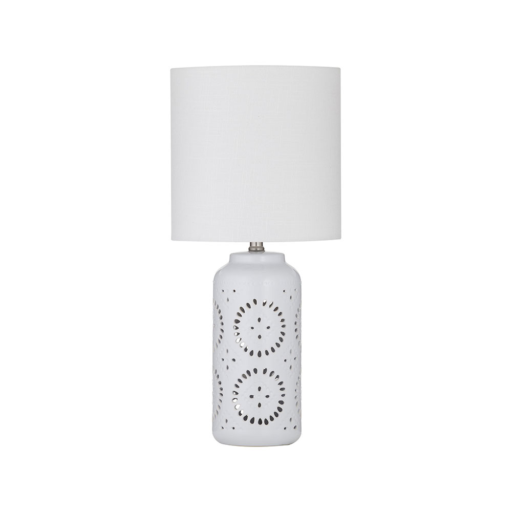 Lorenzo Table Lamp White - YITLAM919