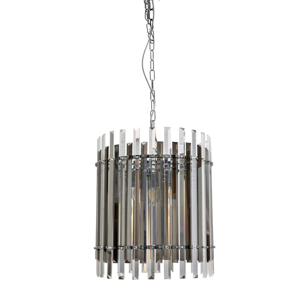 Lasalle 6 Light Crystal Pendant Chrome - LASALLE-6L CH