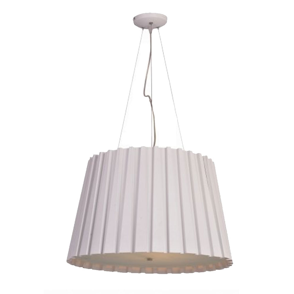 Lusso 3 Light Pendant White - LUSSO-3