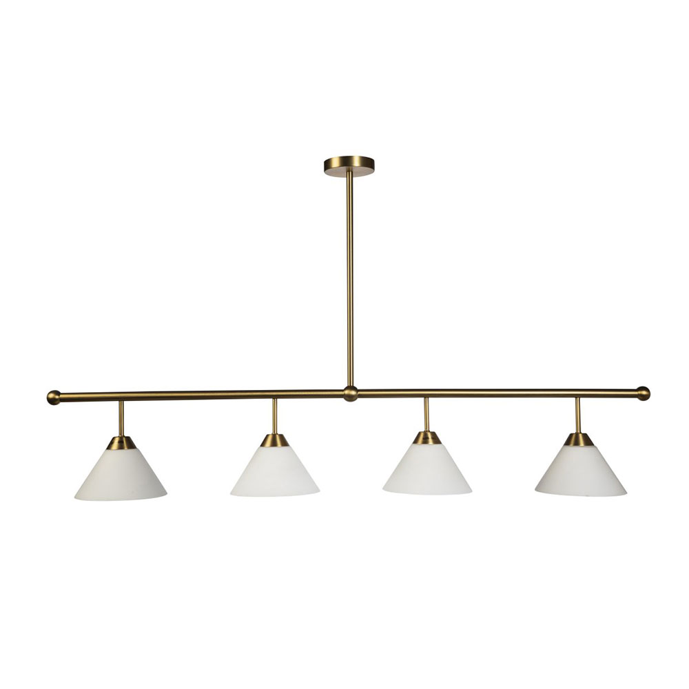 Zacha 4 Light Pendant Gold - ZACHA-4L GLD